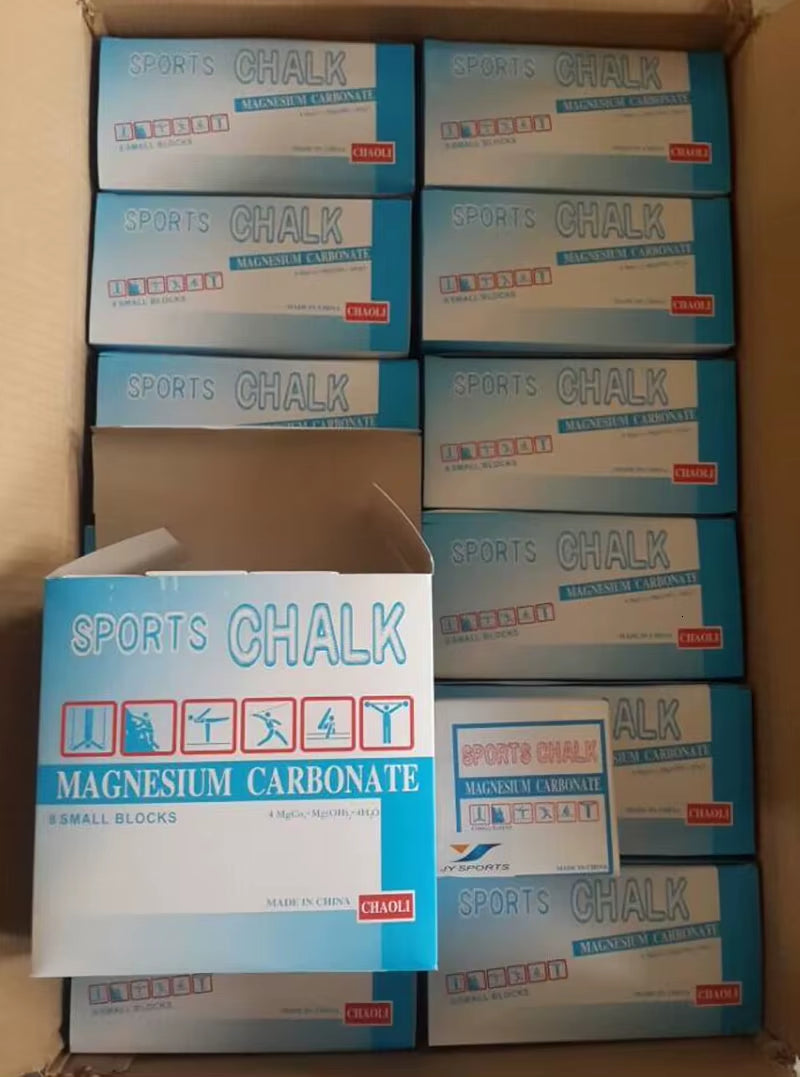 2/4/8Pcs Blocks Sports Chalk Weight Lifting Magnesium Powder Anti-Skid Rhythmic Gymnastic Chalk Sport Barbell Climbing Magnesium