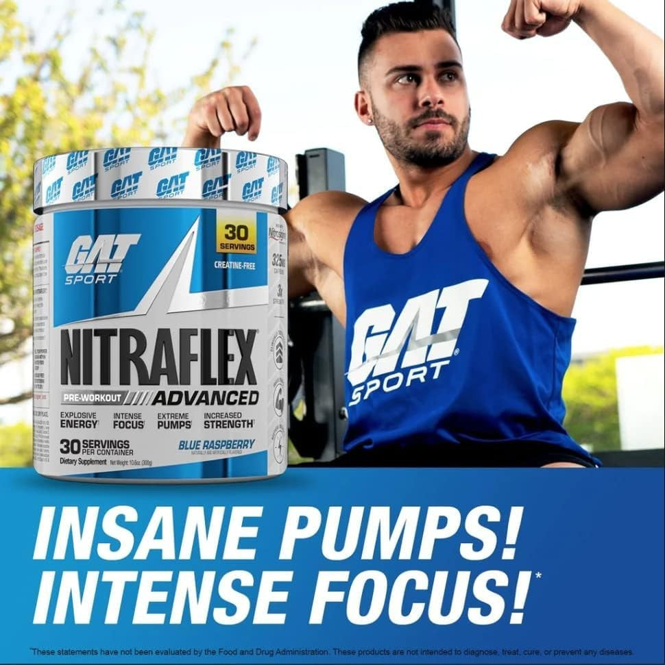 Nitraflex Pre-Workout Powder for Strength Energy and Performance Grape 30 Ser...