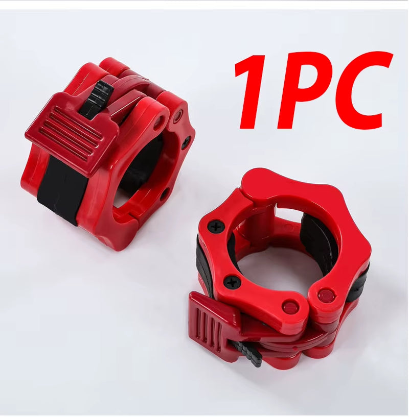 1PC of Locking 50Mm Diameter Standard Bar Dumbbell Barbell Collars Lock Clips Clamp Weight Lifting Gym Fitness Bodybuilding
