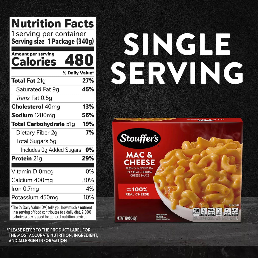 Stouffer'S Mac and Cheese Dinner Frozen Meal - 12Oz