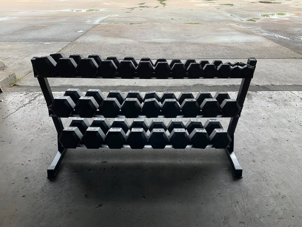 NEW 5–75 Lb Dumbbell Set + Rack – Full Commercial Gym Bundle, Home Gym