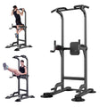 Power Tower Adjustable Height Pull up & Dip Station Multi-Function Home Strength Training Fitness Workout Station for Home Gym