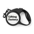 Retractable Pet Leash — Lifting Factory Logo Dog Lead