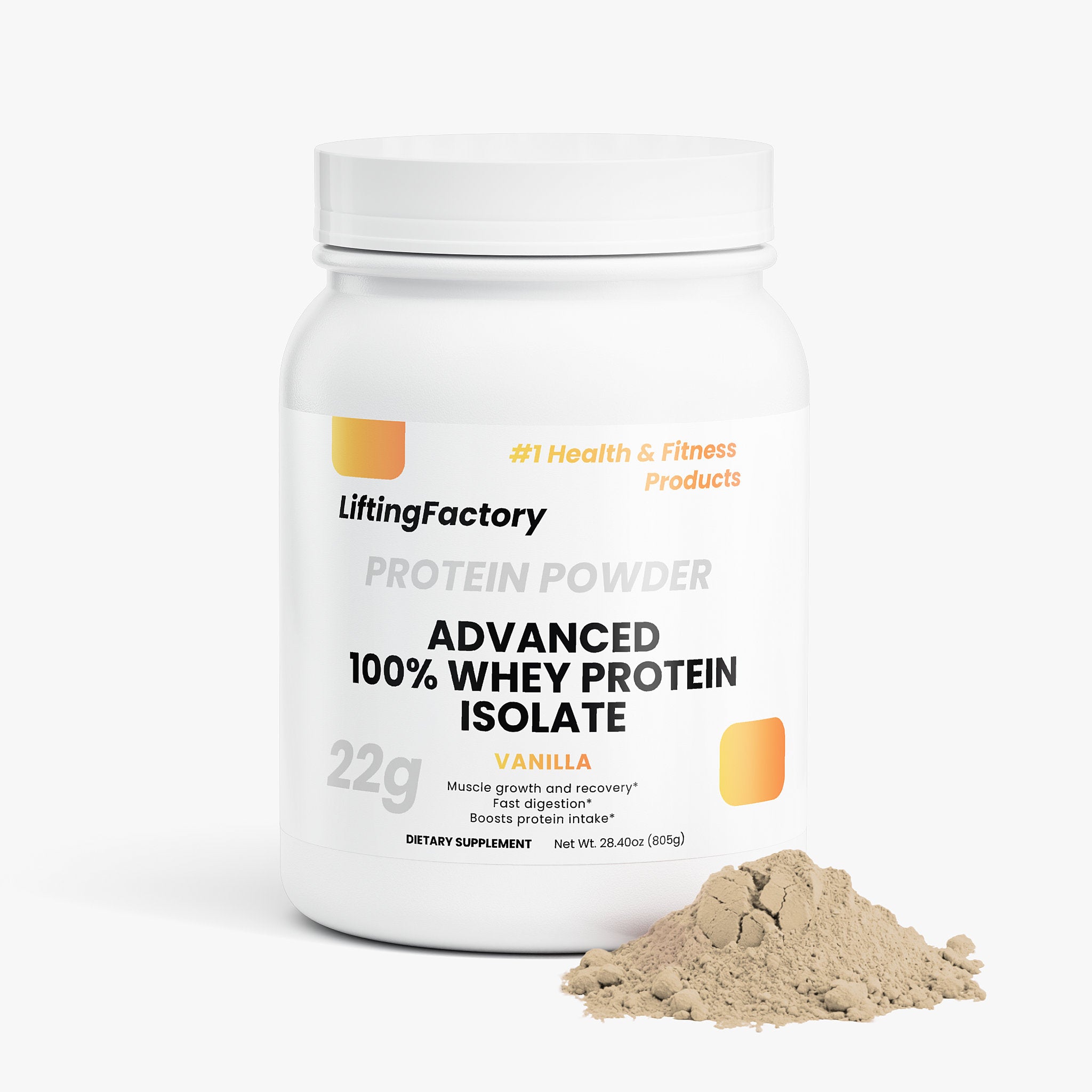 Advanced 100% Whey Protein Isolate (Vanilla)