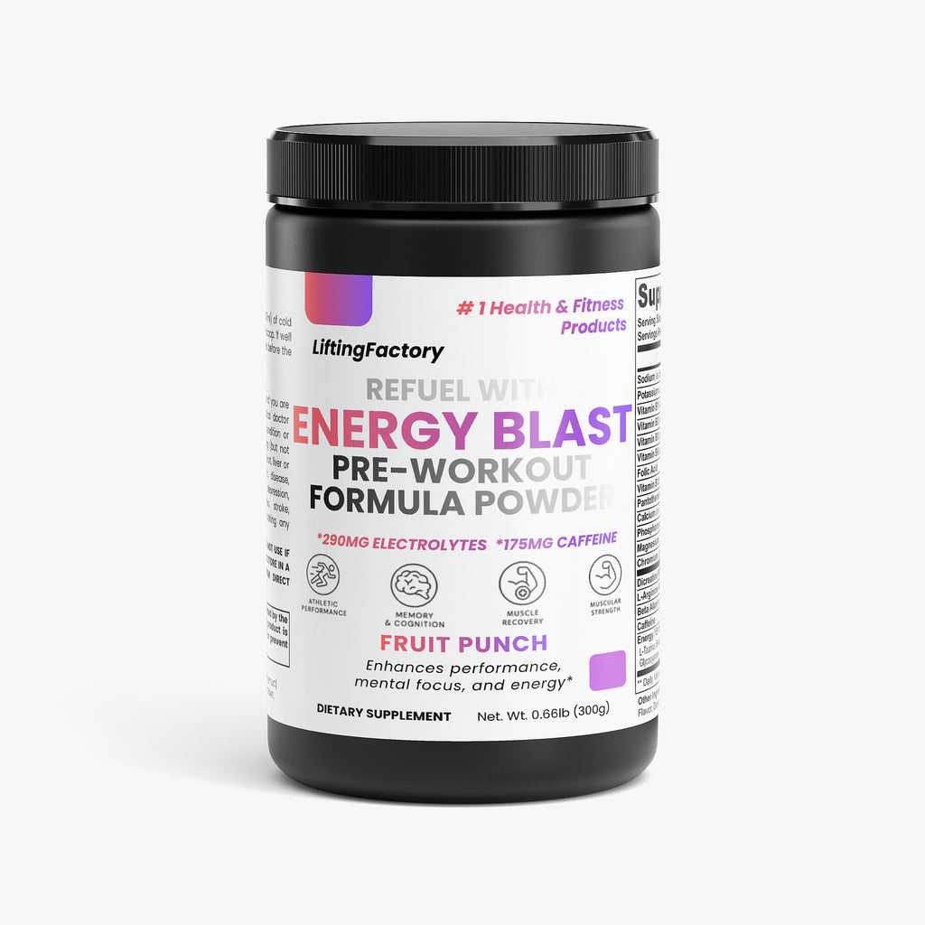 Energy Blast Pre-Workout (Fruit Punch)