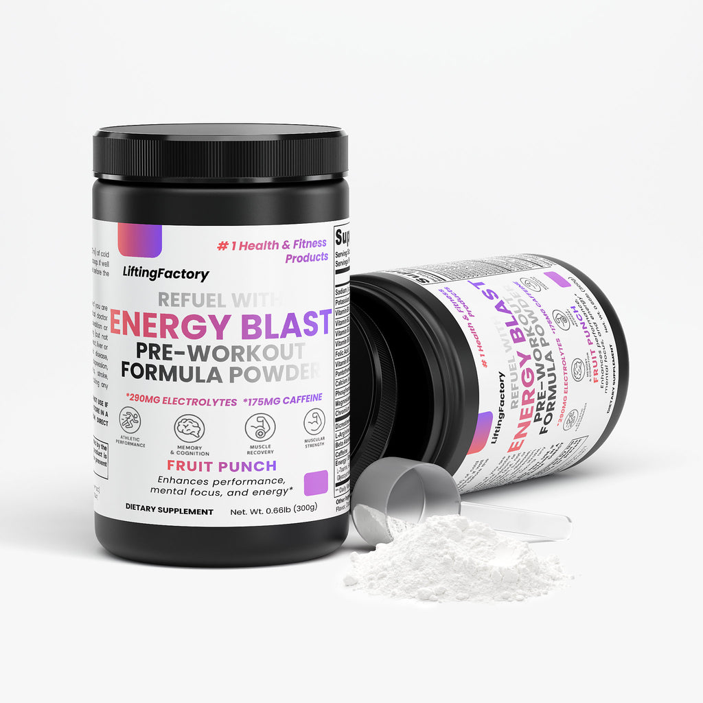 Energy Blast Pre-Workout (Fruit Punch)