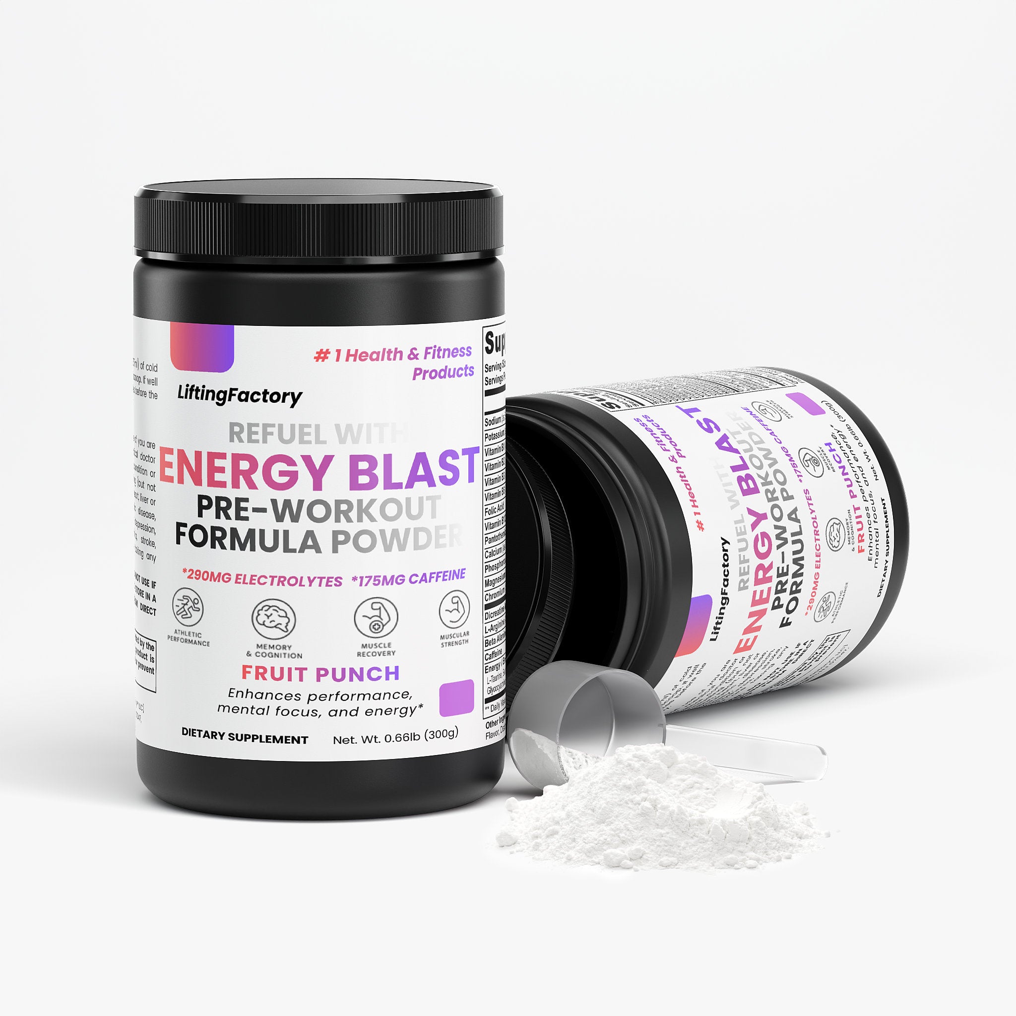 Energy Blast Pre-Workout (Fruit Punch)