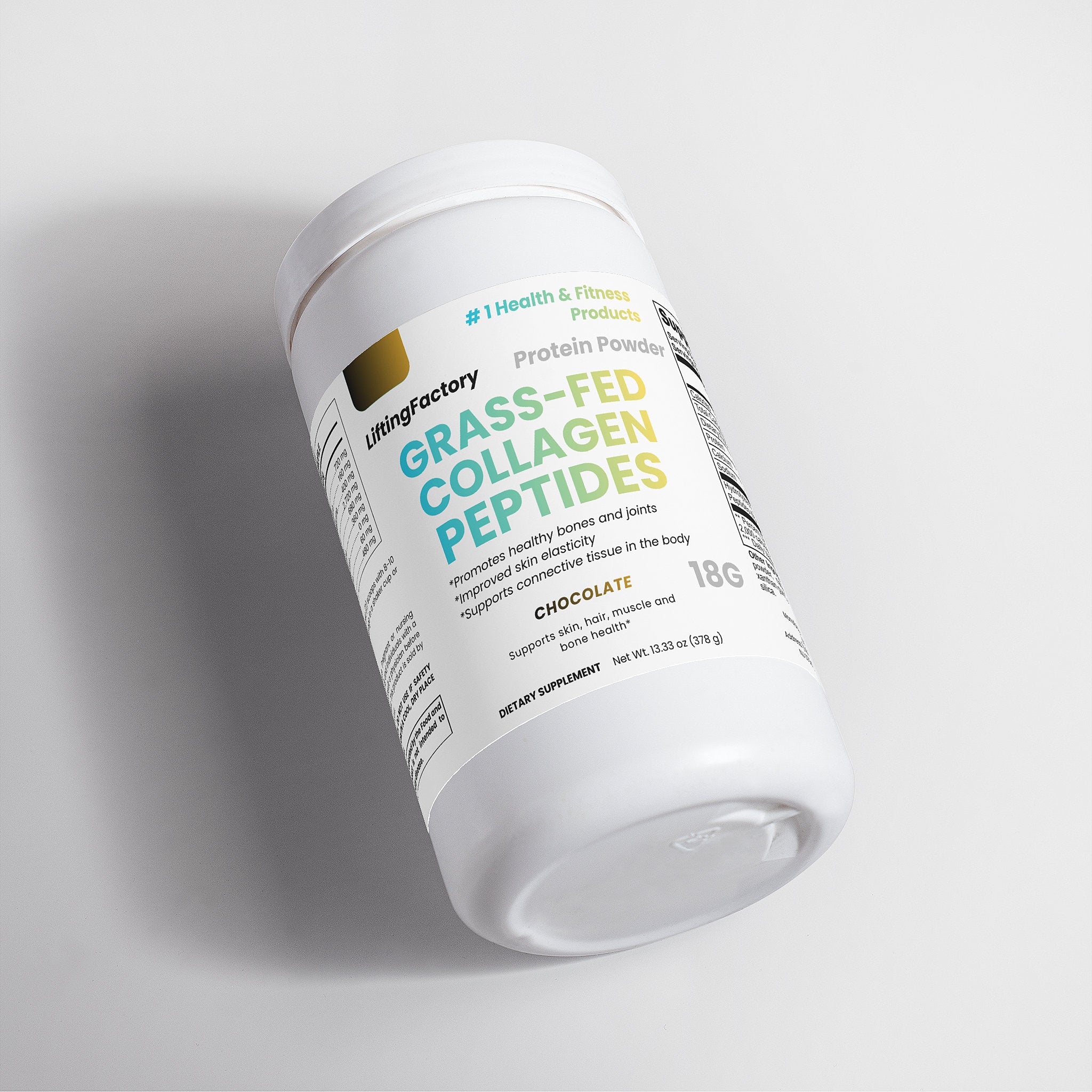 Grass-Fed Collagen Chocolate Protein Powder