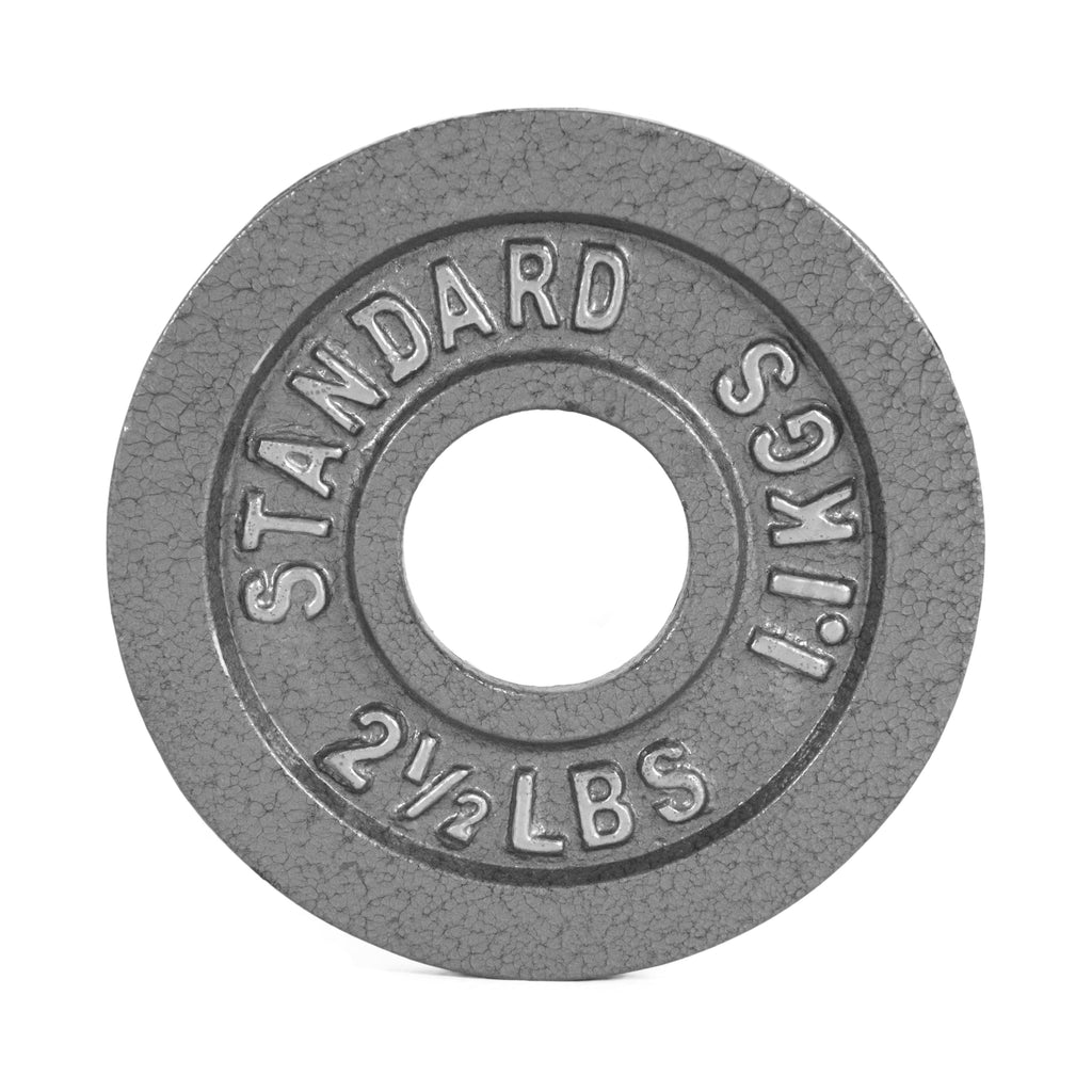 Barbell Gray Olympic Cast Iron Weight Plate, 245Lb Set