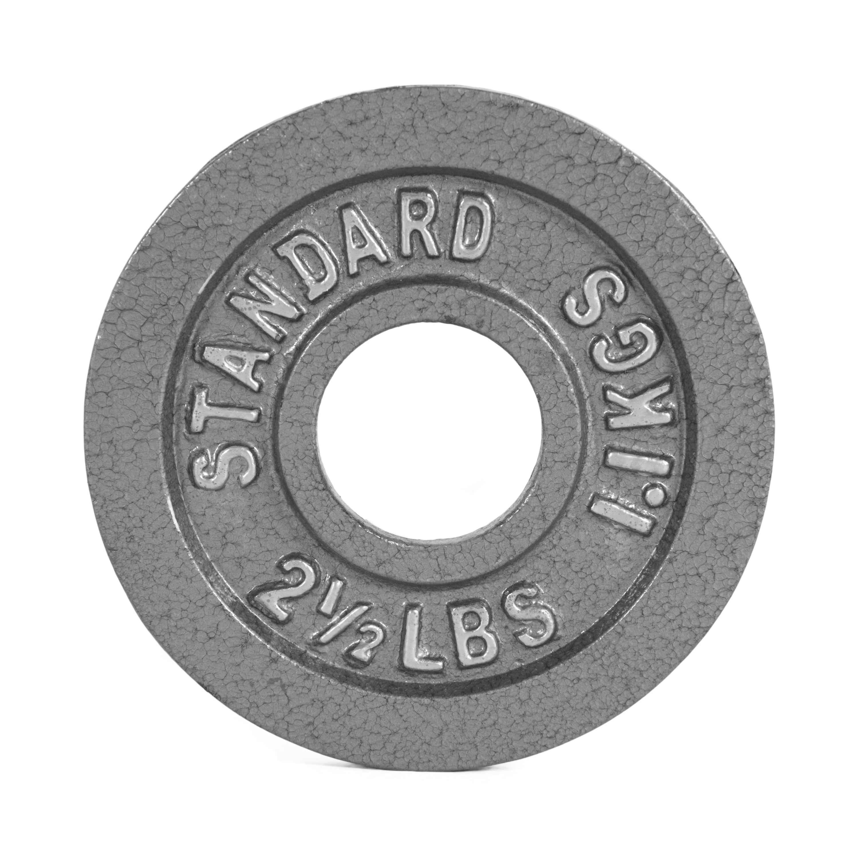 Barbell Gray Olympic Cast Iron Weight Plate, 245Lb Set