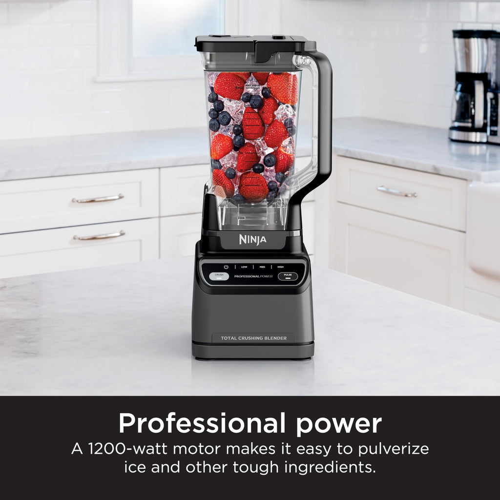 Ninja Professional Blender 1200W 72Oz Total Crushing Pitcher Auto IQ Technology
