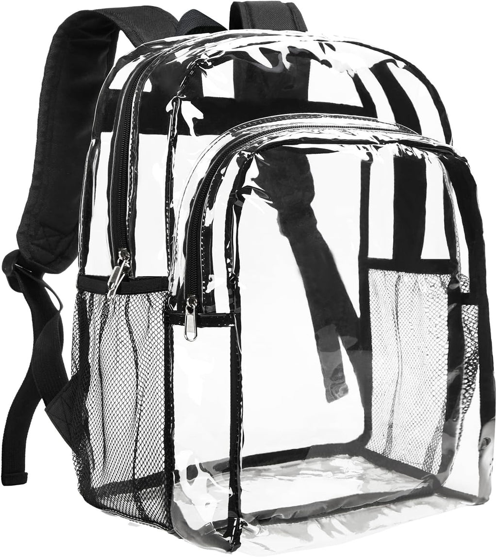 Vorspack Clear Backpack Heavy Duty - Clear Backpacks for School Transparent B...