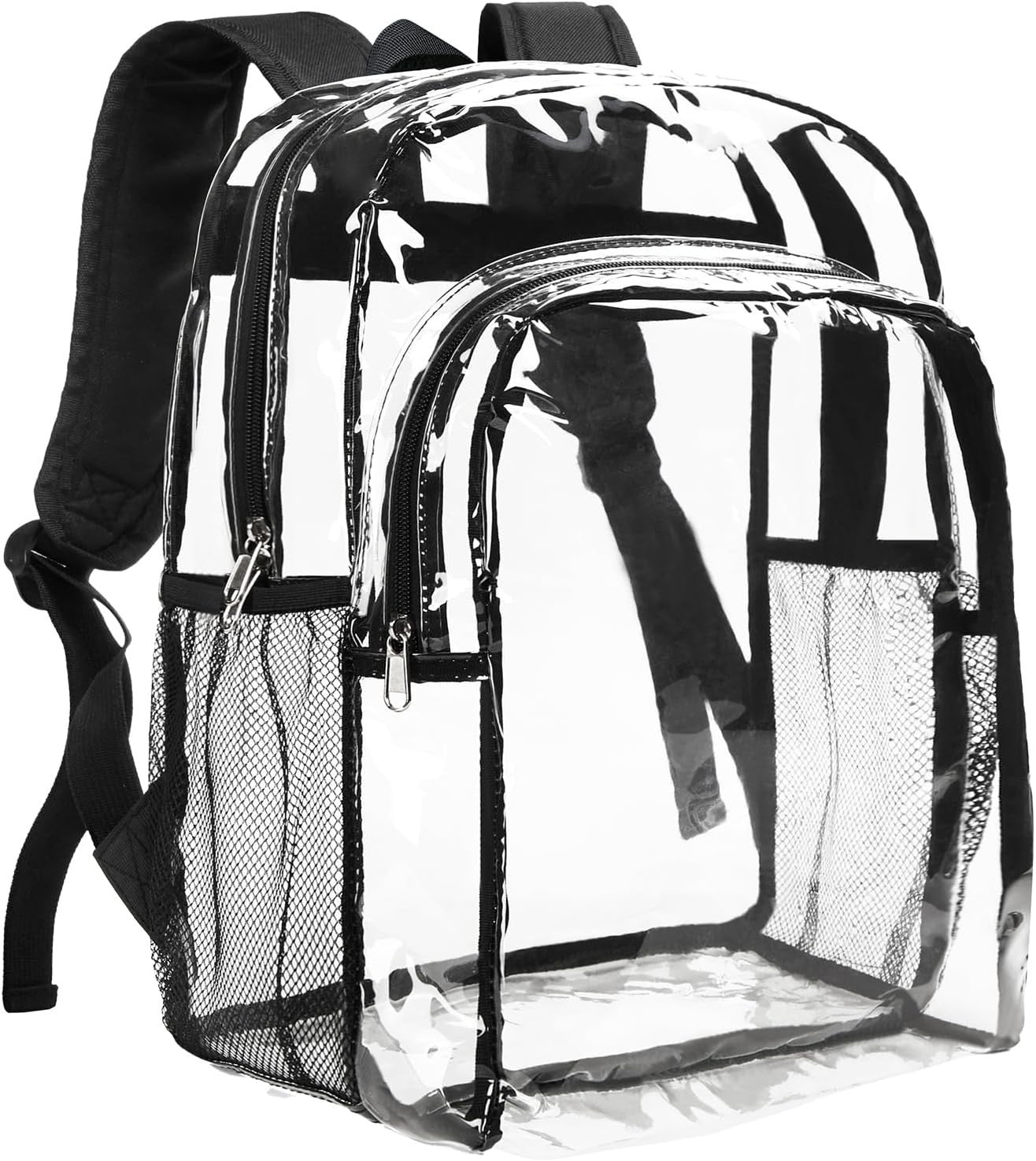 Vorspack Clear Backpack Heavy Duty - Clear Backpacks for School Transparent B...