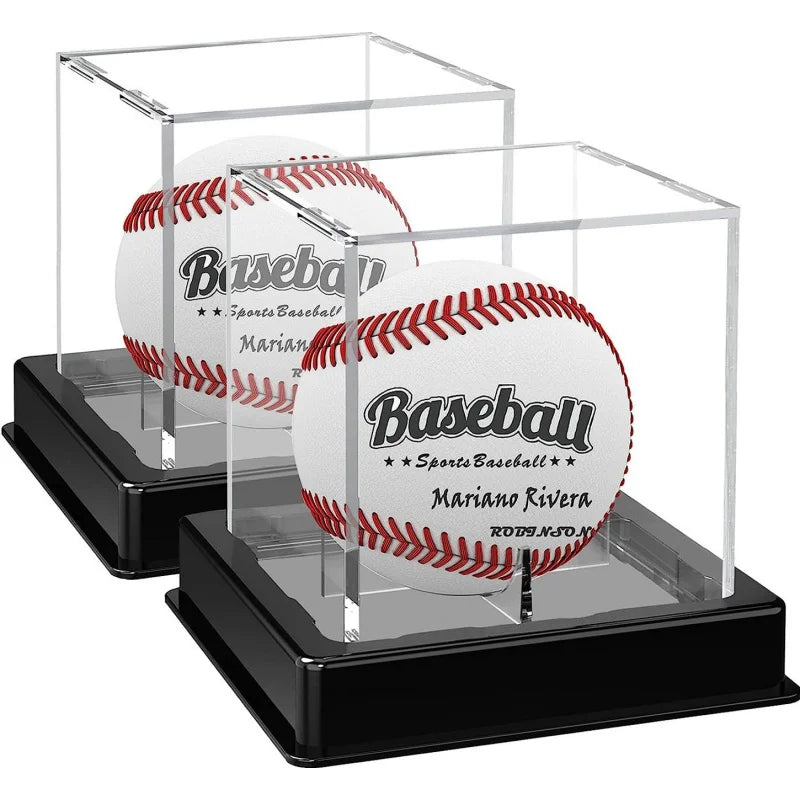 Quality Acrylic Baseball Box Display Golf Tennis Ball Transparent Case for Souvenir Storage Box