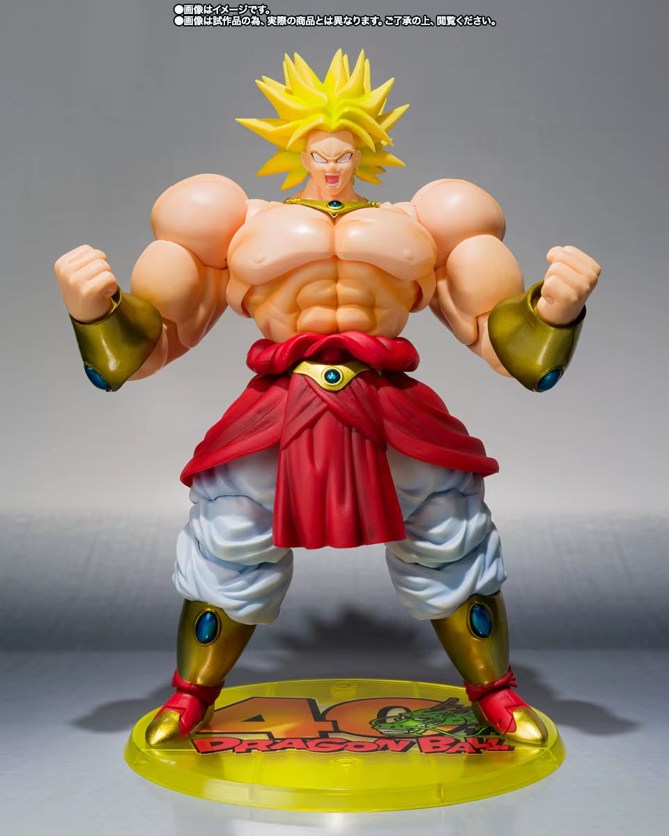 In Stock Genuine  Shfiguarts Dragon Ball Z 40Th Anniversary Reissue Edition Broly Figure Anime Action Model Toy