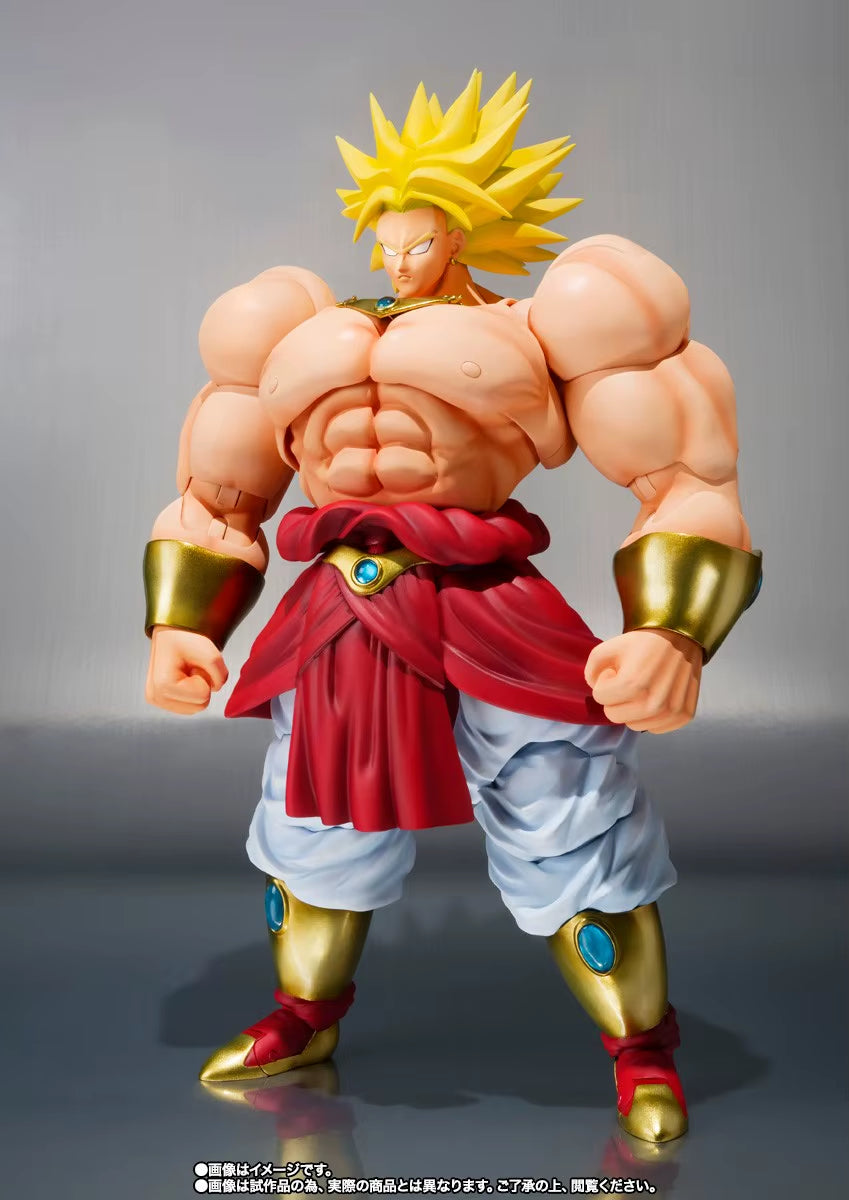 In Stock Genuine  Shfiguarts Dragon Ball Z 40Th Anniversary Reissue Edition Broly Figure Anime Action Model Toy
