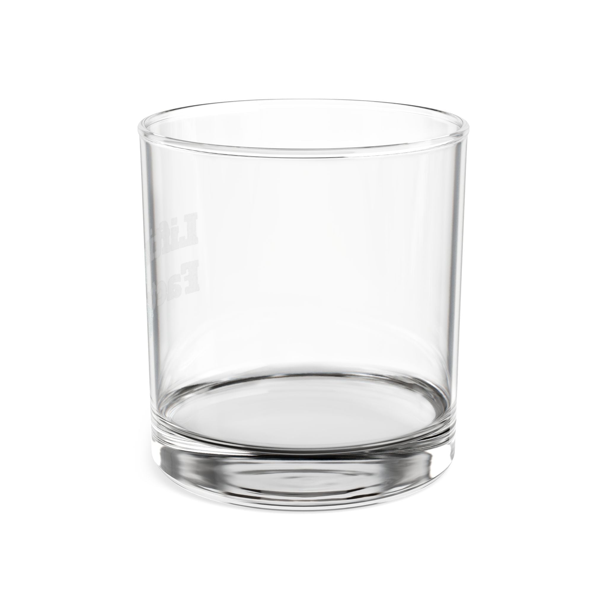 Engraved WHISKEY Glass 10.5oz — 'Lifting Factory' Personalized Rocks Glass