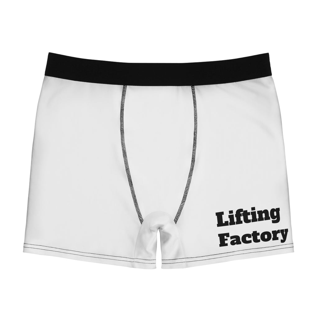 Boxer Briefs — "Lifting Factory" Gym Performance Underwear