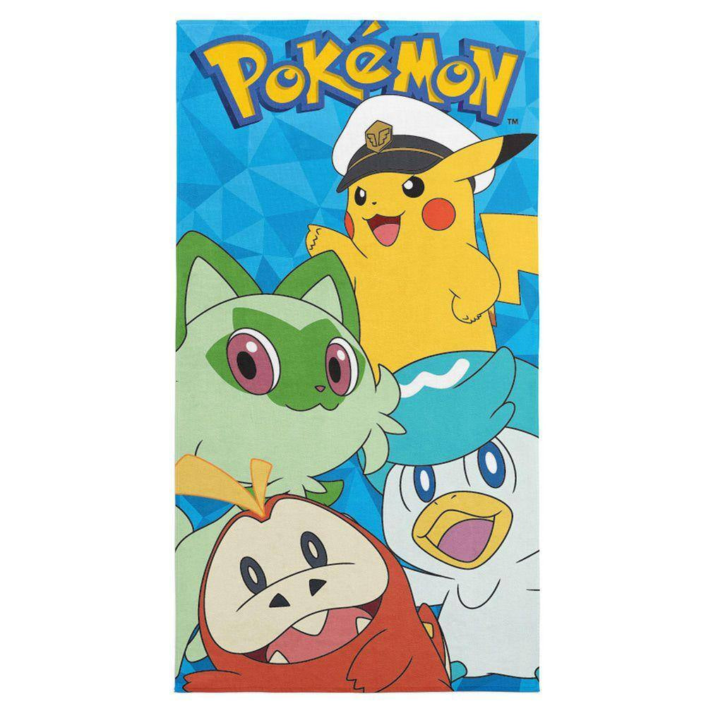Pokemon Power Group Microfiber Polyester Beach Towel