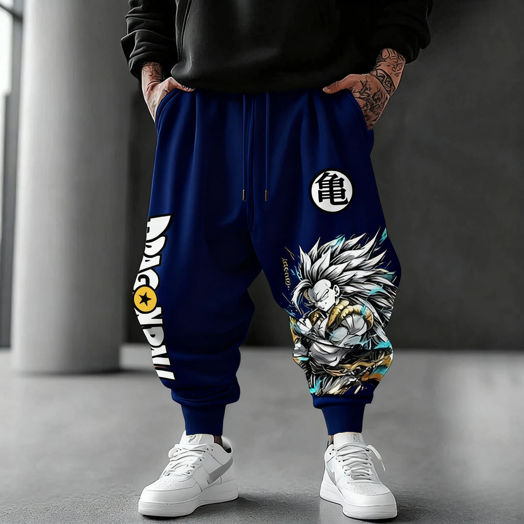 Dragon Ball Z Goku Anime Men Women Sweatpants Summer Streetwear Casual Pants Japanese Cartoon Print Hip Hop Trendy Y2K Clothes