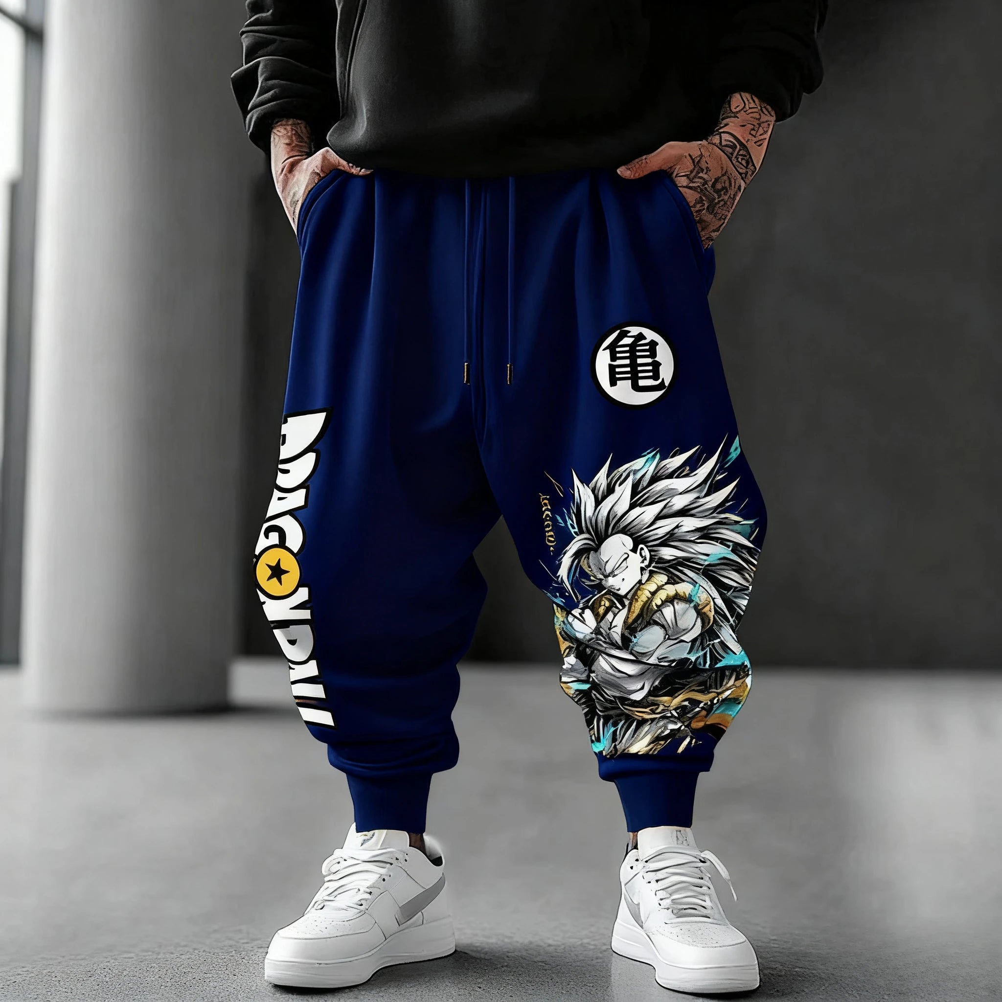 Dragon Ball Z Goku Anime Men Women Sweatpants Summer Streetwear Casual Pants Japanese Cartoon Print Hip Hop Trendy Y2K Clothes