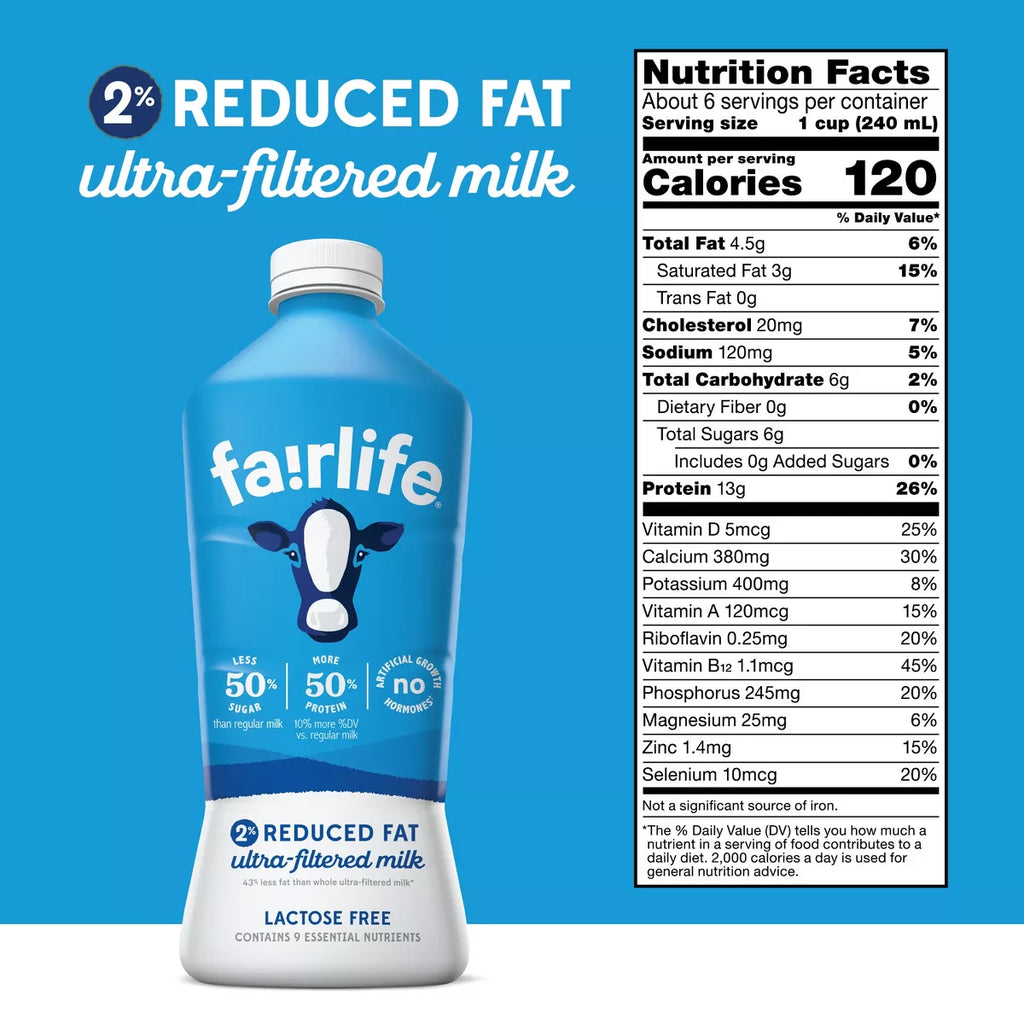 Fairlife Lactose-Free Milk