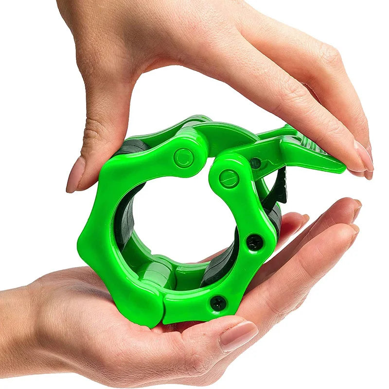 1PC of Locking 50Mm Diameter Standard Bar Dumbbell Barbell Collars Lock Clips Clamp Weight Lifting Gym Fitness Bodybuilding