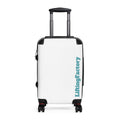 Suitcase — Vertical 'LiftingFactory' Logo Carry-On Luggage
