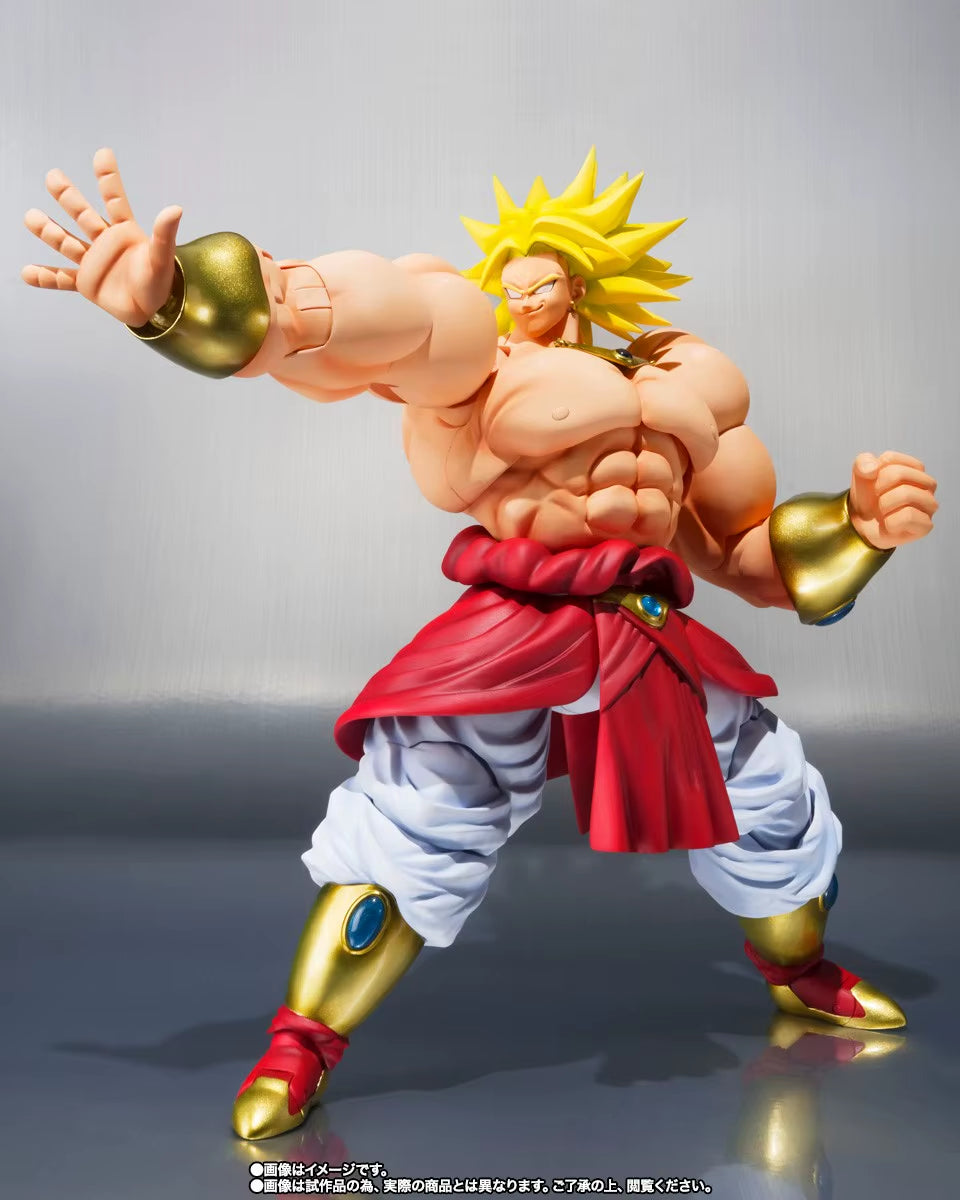 In Stock Genuine  Shfiguarts Dragon Ball Z 40Th Anniversary Reissue Edition Broly Figure Anime Action Model Toy