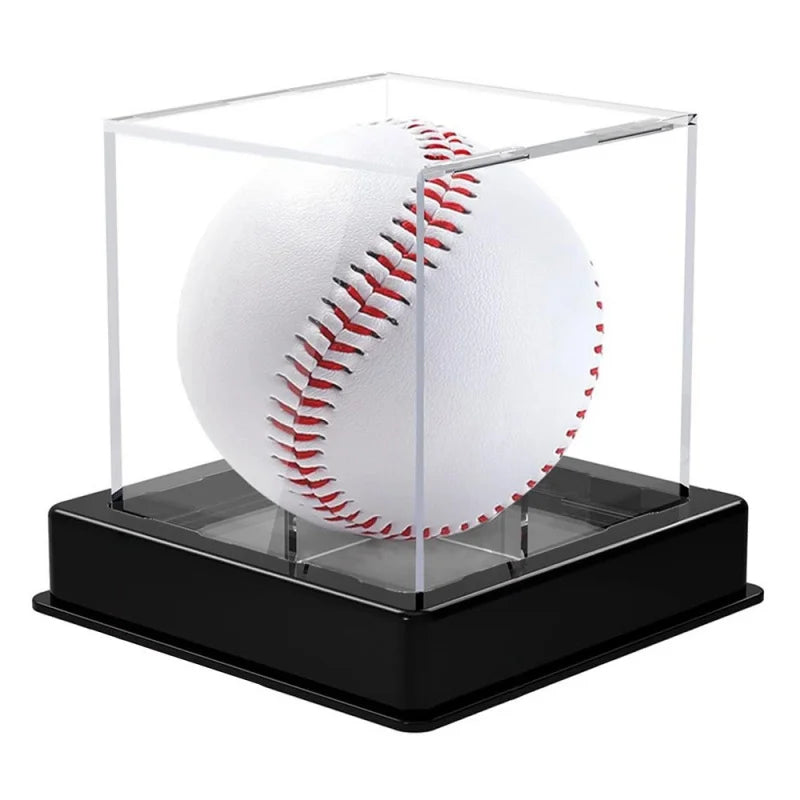 Quality Acrylic Baseball Box Display Golf Tennis Ball Transparent Case for Souvenir Storage Box