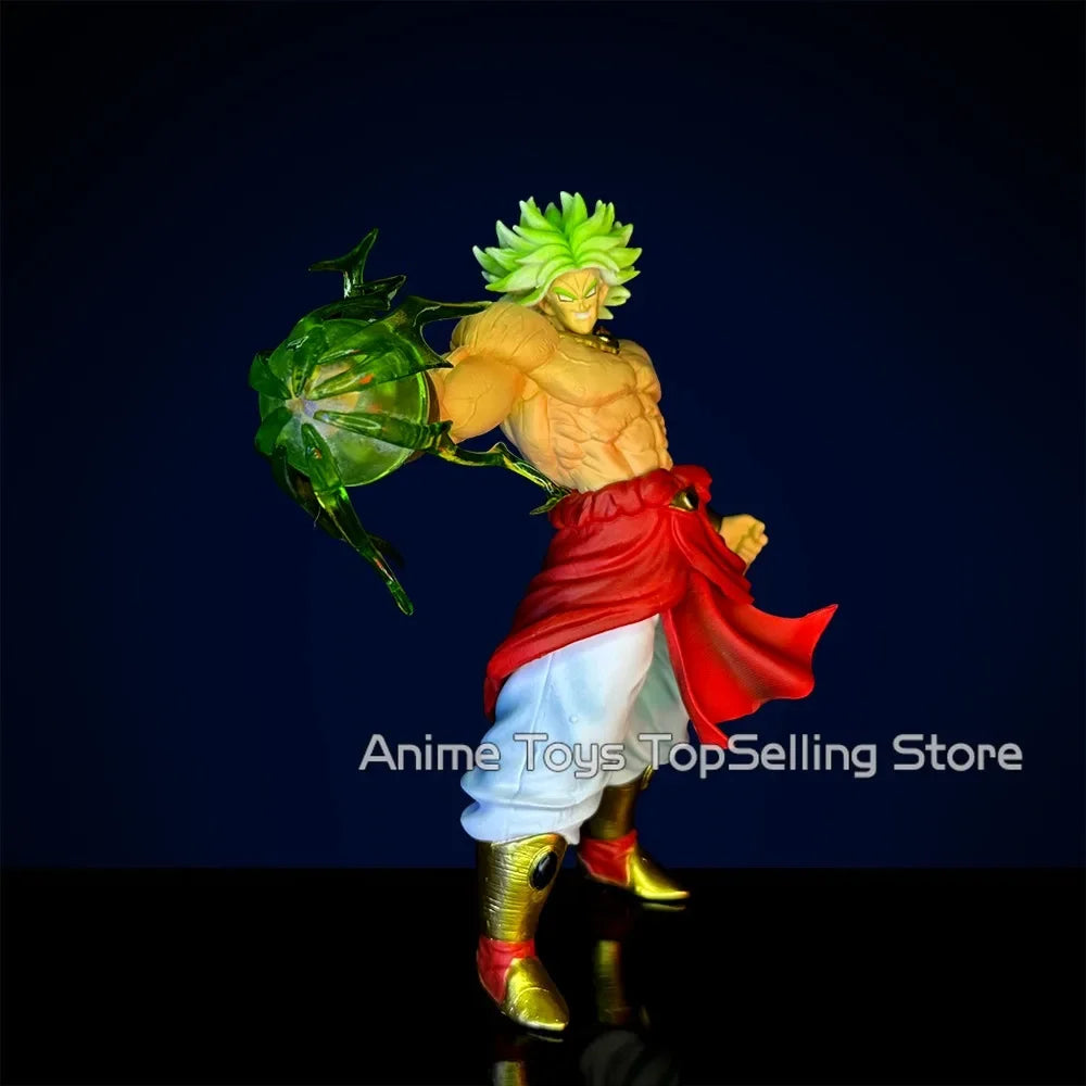 Dragon Ball Z Figure Broly Super Saiyan Goku VS Broly Action Figure PVC Collection Model Toys Gifts 15Cm/5.9In