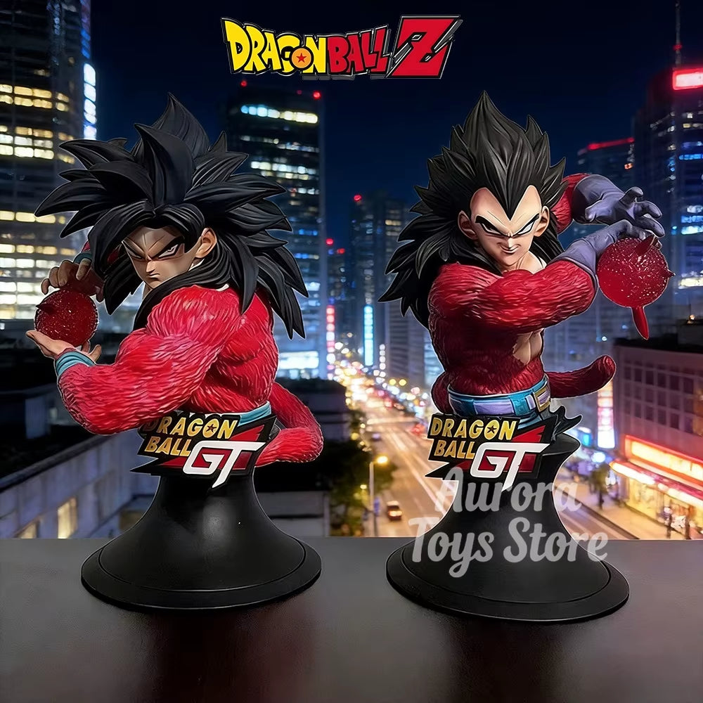 24Cm/9.45In Anime Dragon Ball Z Figure Vegeta Son Goku Action Figures Pvc Statue Desktop Ornamen Collection Model Toys Gifts