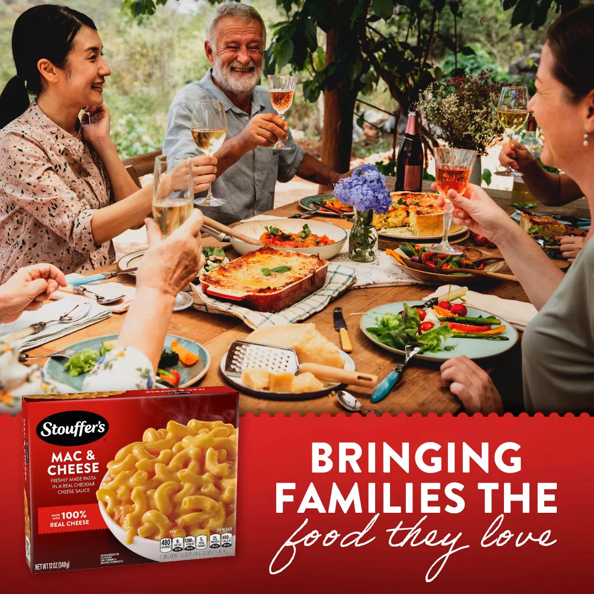Stouffer'S Mac and Cheese Dinner Frozen Meal - 12Oz