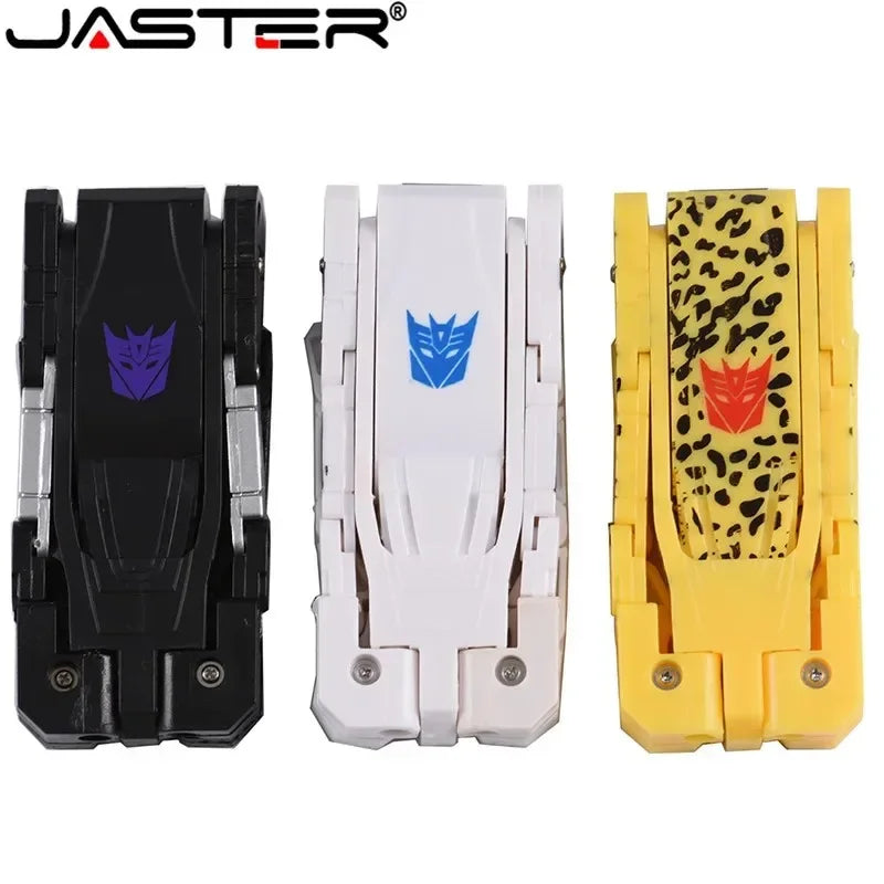 Transformers Plastic Pen Drive 256GB Real Capacity Creative Gift Flash Drives 128GB Gifts for Kids Usb Stick 64GB Memory Stick