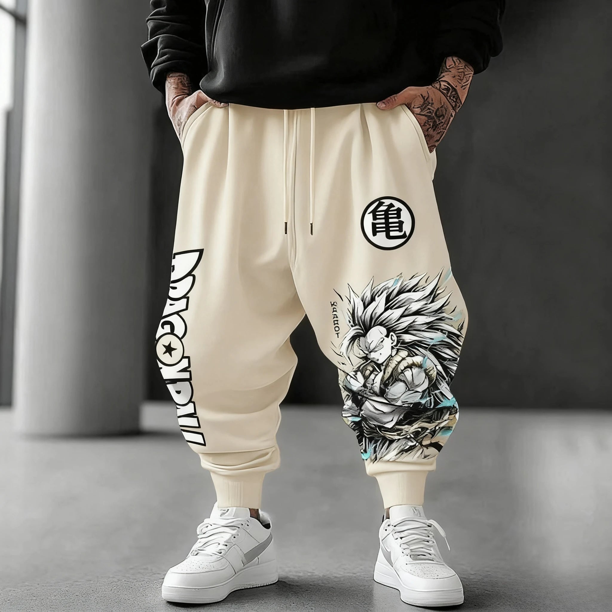 Dragon Ball Z Goku Anime Men Women Sweatpants Summer Streetwear Casual Pants Japanese Cartoon Print Hip Hop Trendy Y2K Clothes