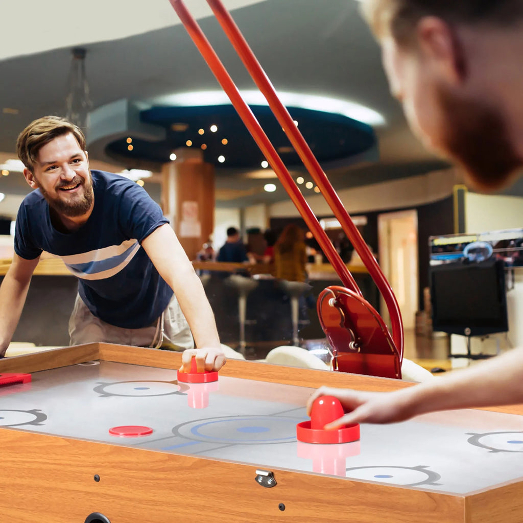 48'' 3-In-1 Multi Combo Game Table Foosball Soccer Billiards Pool Hockey for Kids