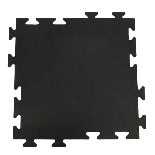 Armor-Lock (Fitness) 3/8 In. X 20 In. X 20 In. Black Interlocking Rubber Tiles (6-Pack, 16.5 Sq. Ft.)