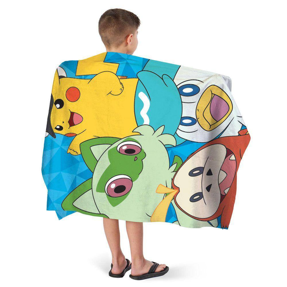 Pokemon Power Group Microfiber Polyester Beach Towel