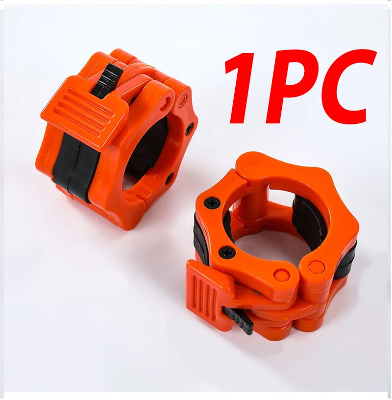 1PC of Locking 50Mm Diameter Standard Bar Dumbbell Barbell Collars Lock Clips Clamp Weight Lifting Gym Fitness Bodybuilding