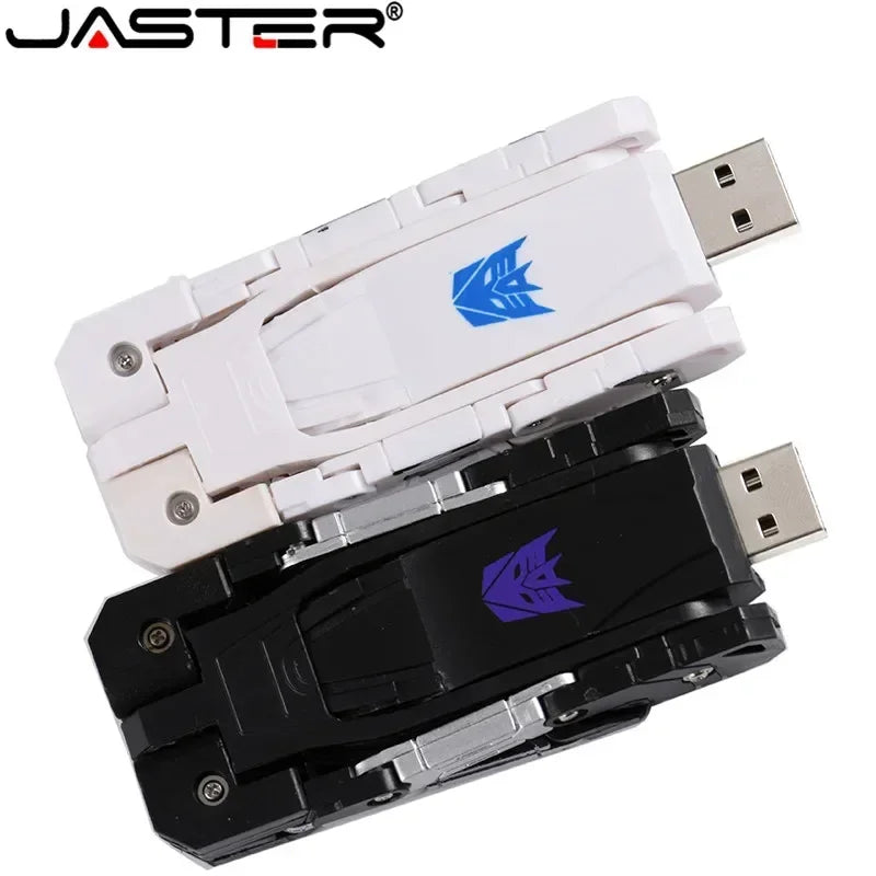 Transformers Plastic Pen Drive 256GB Real Capacity Creative Gift Flash Drives 128GB Gifts for Kids Usb Stick 64GB Memory Stick