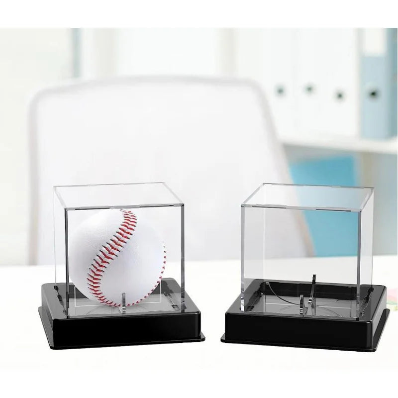 Quality Acrylic Baseball Box Display Golf Tennis Ball Transparent Case for Souvenir Storage Box