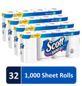 1000 Toilet Paper, 32 Rolls, 1,000 Sheets per Roll (32,000 Total)
