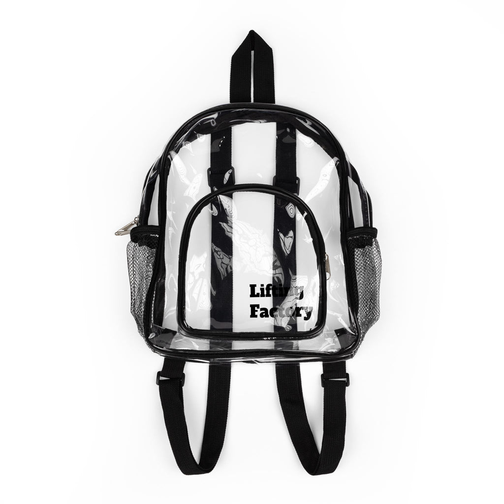 Clear Stadium Backpack – Transparent Security-Friendly School & Game Day Bag