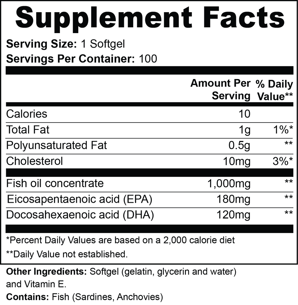FISH OIL Omega3