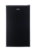 3.3 Cu Ft Compact Refrigerator, Black One Door Mini Fridge, Energy Star for Apartment, Dorm, Office, Bedroom