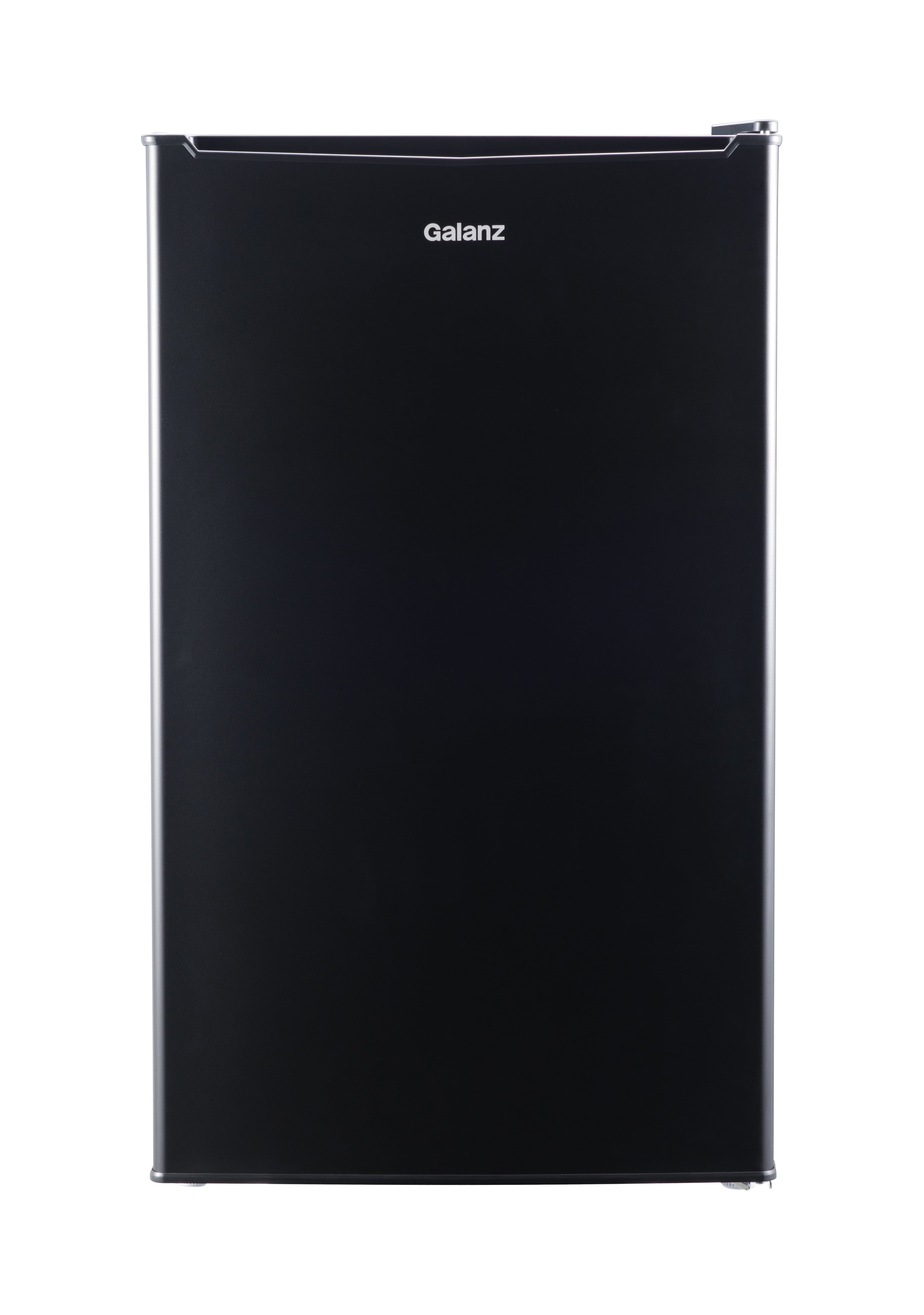 3.3 Cu Ft Compact Refrigerator, Black One Door Mini Fridge, Energy Star for Apartment, Dorm, Office, Bedroom