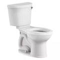 Champion Pro 2-Piece 1.28 GPF Single Flush Elongated Toilet in White, Seat Not Included