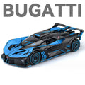 1:24 Bugatti Bolide Alloy Sports Car Model Diecasts Metal Toy Vehicles Car Model High Simulation Collection Childrens Toy Gift