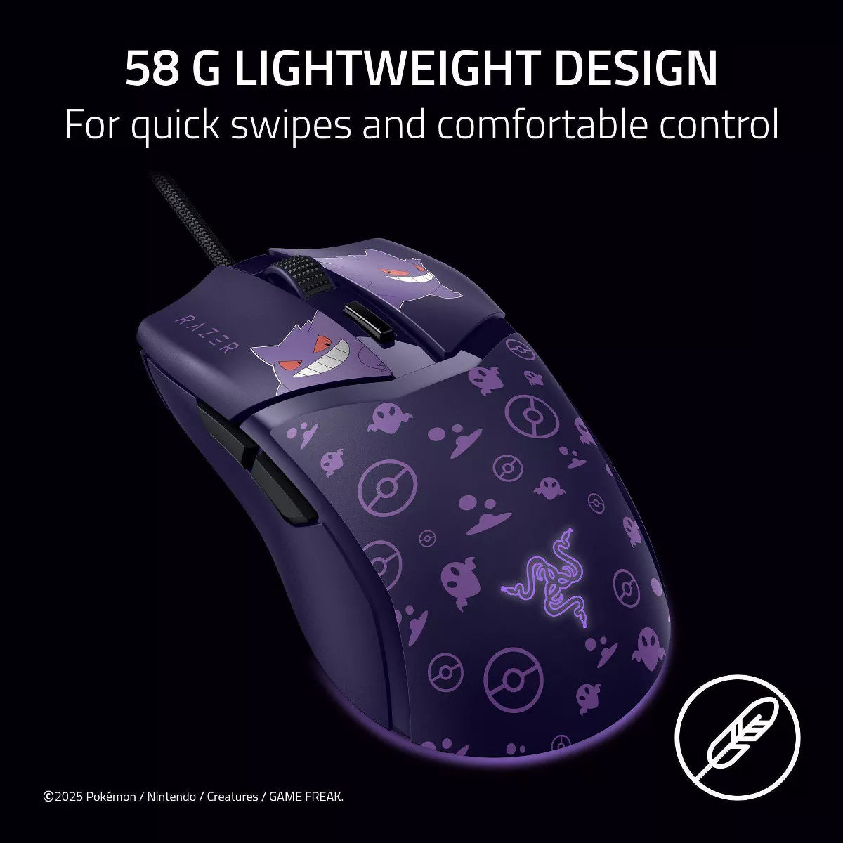 Razer Cobra Pokemon Gengar Edition