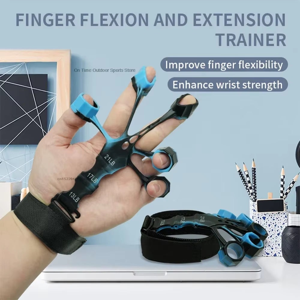 Hand Grip Strengthener Physical Tools Guitar Finger Trainer Training and Exercise Gym Arthritis Grip Trainer Hand Expander Grips